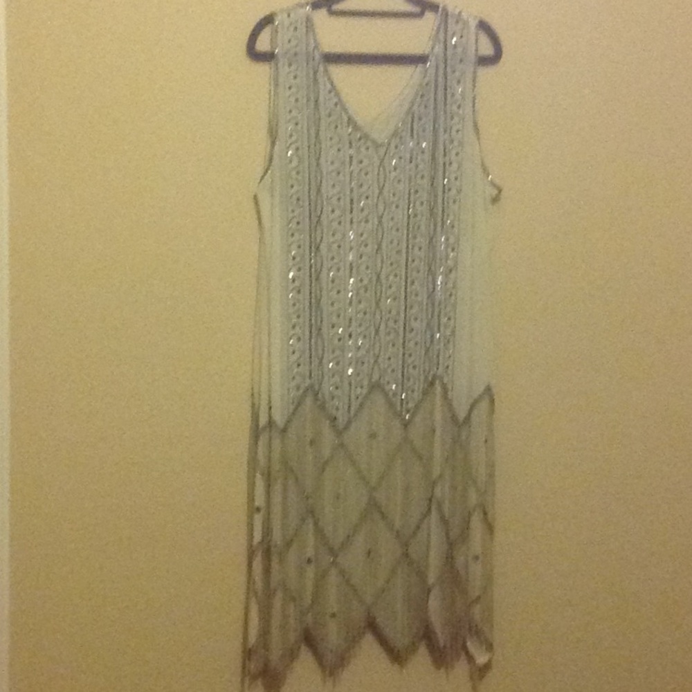 Flapper dress.